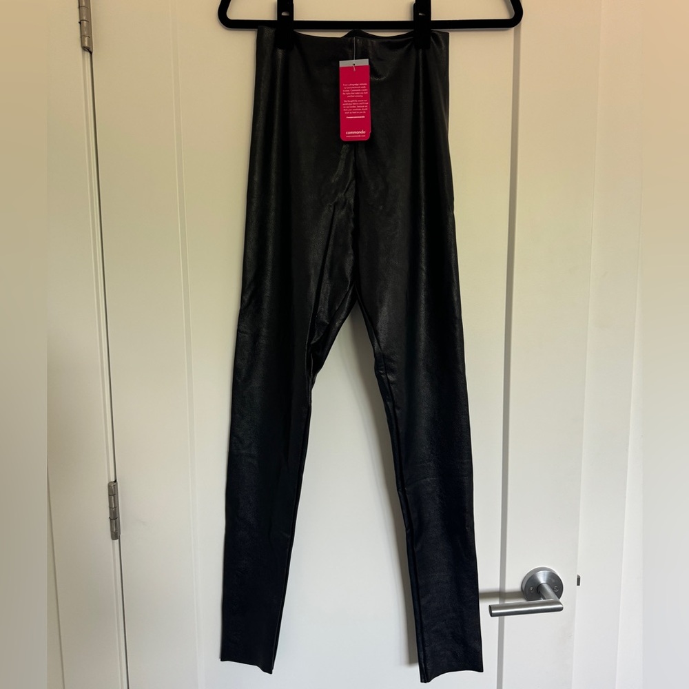 NWT Commando faux leather leggings
